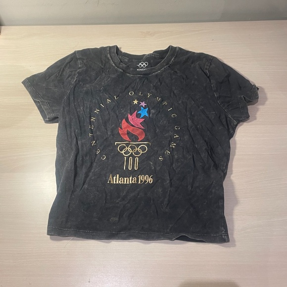 Hollister Atlanta 1996 Olympic Games Graphic Baby Tee - Picture 1 of 3